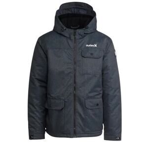 Men's Hurley Vinson Sherpa Lined Jacket Size XL Gray